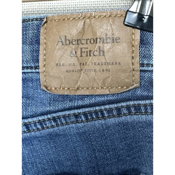 Abercrombie & Fitch Jeans Men’s 30x32 Blue Denim The A&F Boot Classic Fit Pants - Picture 14 of 16